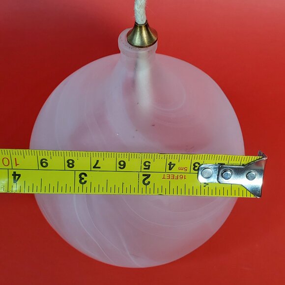 Oil Lamp Vintage Alabaster oil lamp Made in Turkey - Picture 8 of 9